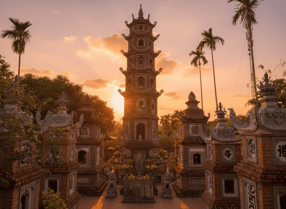 Ch&ugrave;a Hoằng &Acirc;n l&agrave; một trong những cổ tự l&acirc;u đời ven Hồ T&acirc;y, H&agrave; Nội